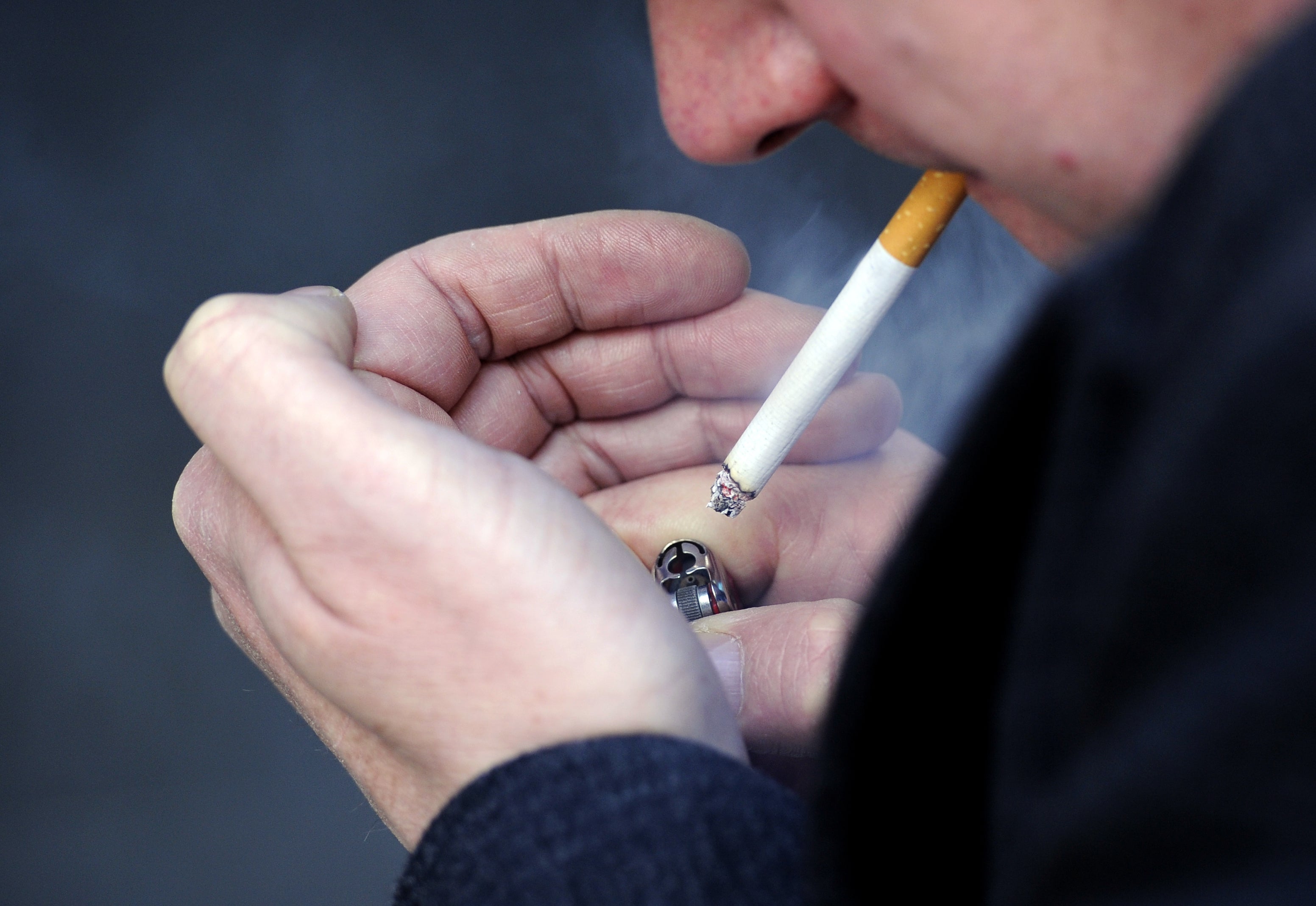 Jack Burton was a ‘heavy smoker’, but gave up while on holiday (file photo)