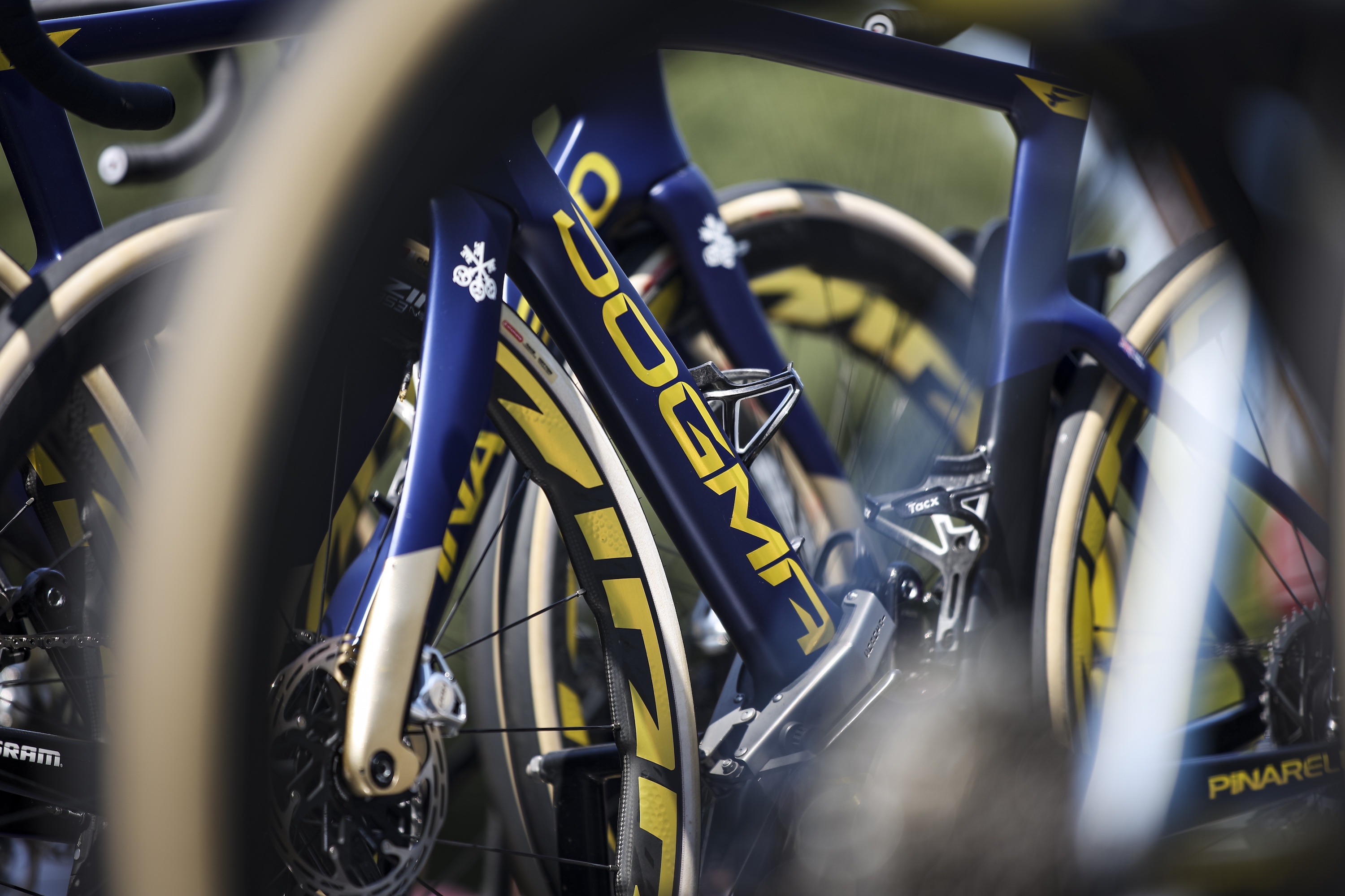 Pinarello Dogma on team car