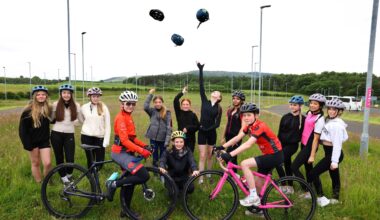 Portobello HS launch girls cycling initiative