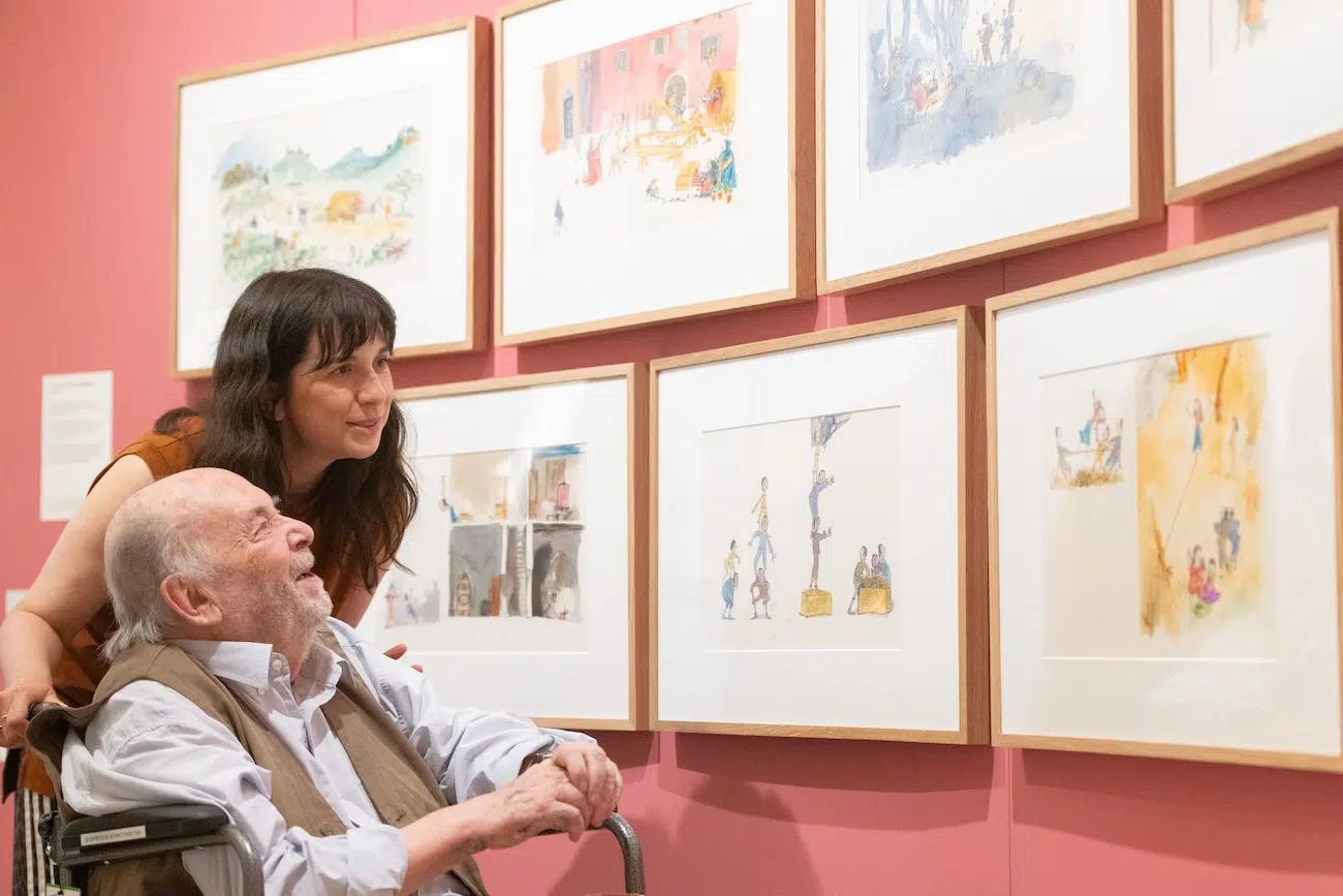 Quentin Blake at Quentin Blake Centre for Illustration