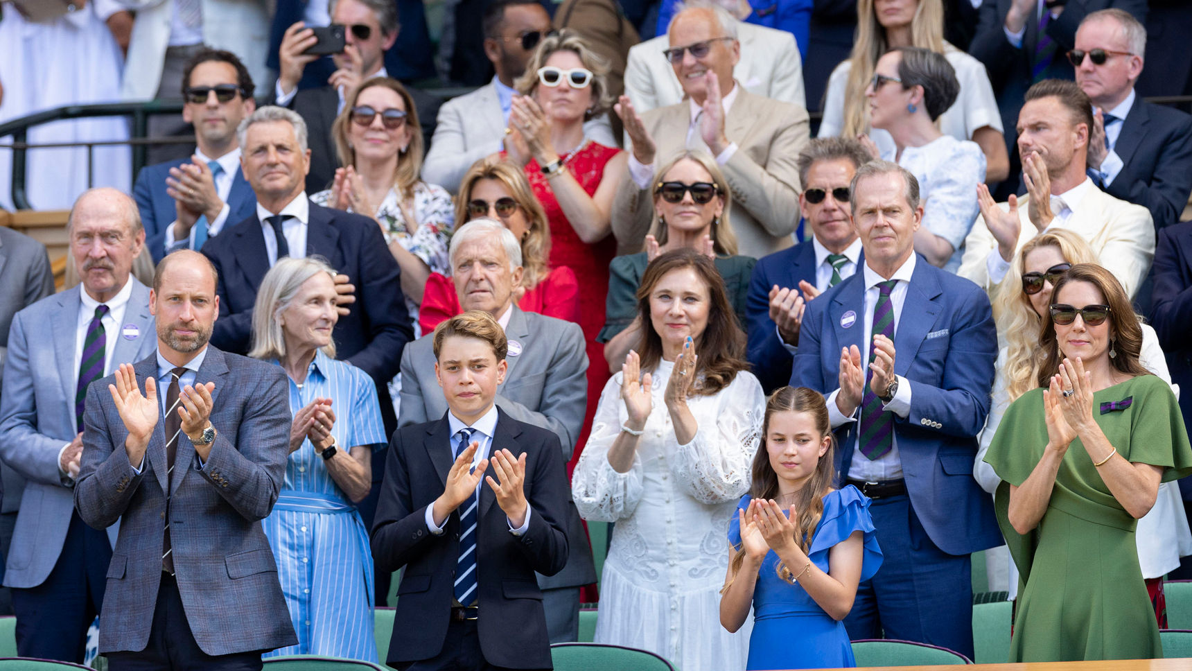 Film stars and tennis legends join Royal Box on Day 14 - Wimbledon