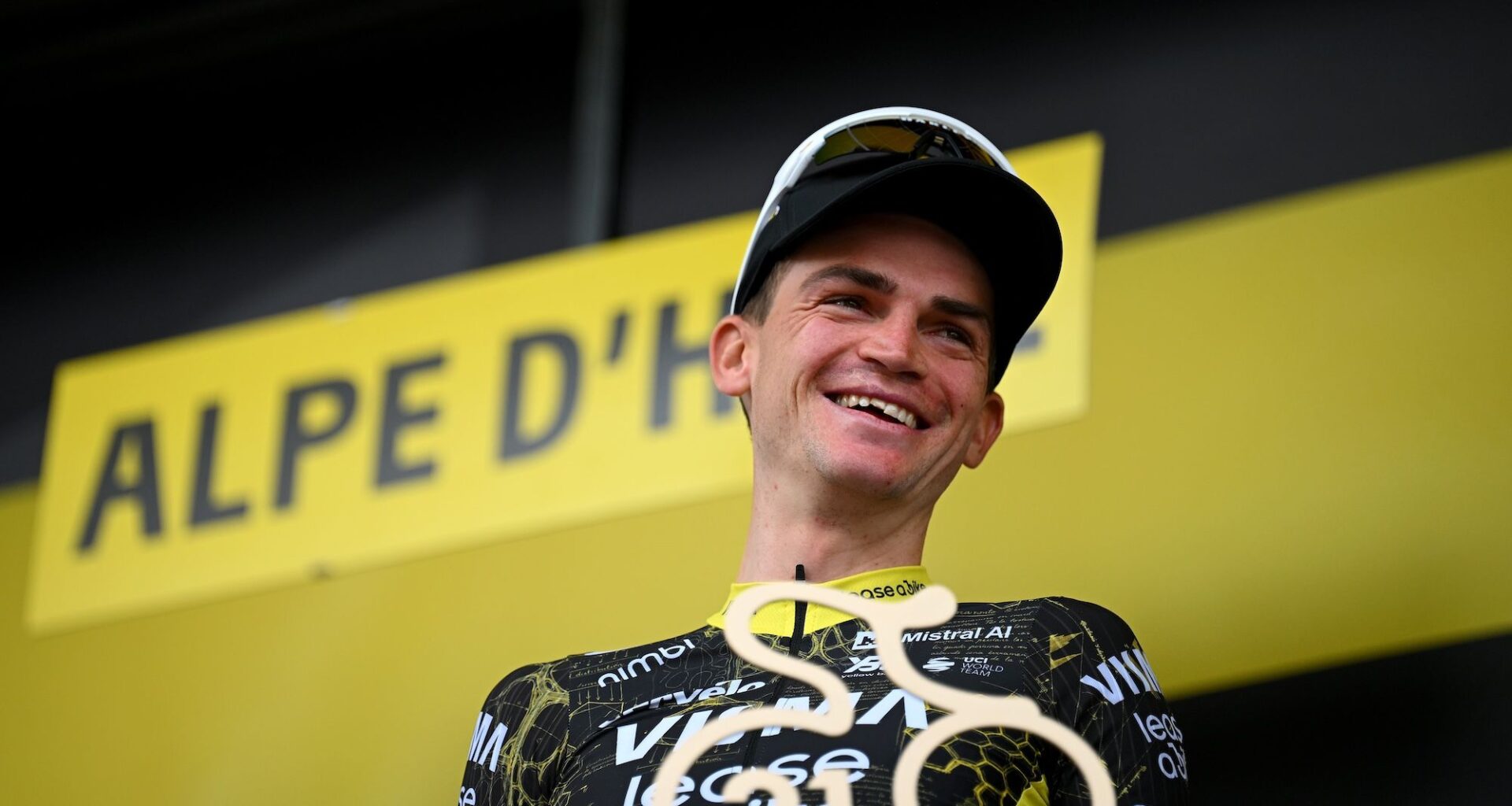 Sepp Kuss hit with big fine, time loss and points deduction for littering at Tour de France