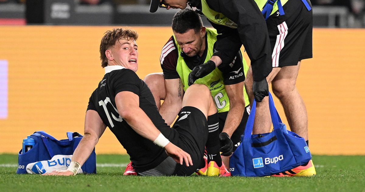 Why the All Blacks pulled Ruben Love from the field against Ireland