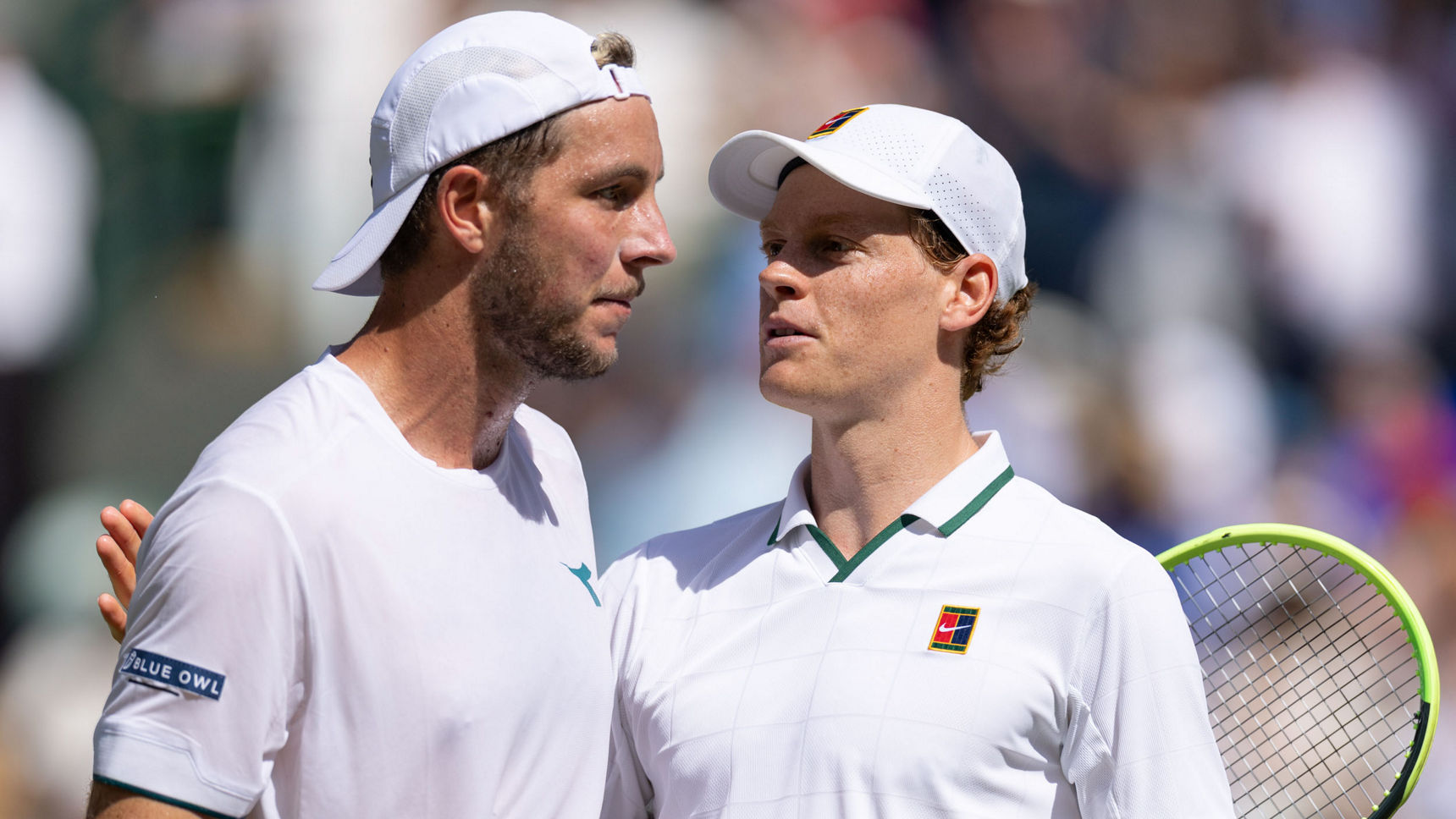 Sinner safely through against ‘very, very tough’ Struff - Wimbledon