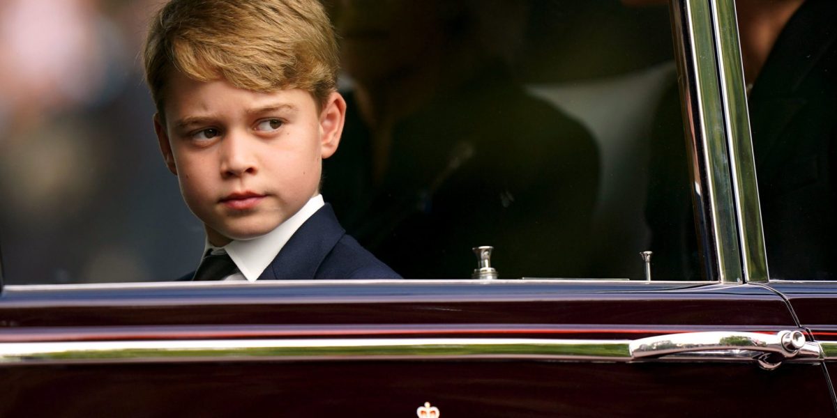 PA REVIEW OF THE YEAR 2022 File photo dated 19/09/22 - Prince George, in the Ceremonial Procession following her State Funeral at Westminster Abbey, London. Issue date: Tuesday December 20, 2022. PA Photo. Photo credit should read: Tim Goode/PA Wire