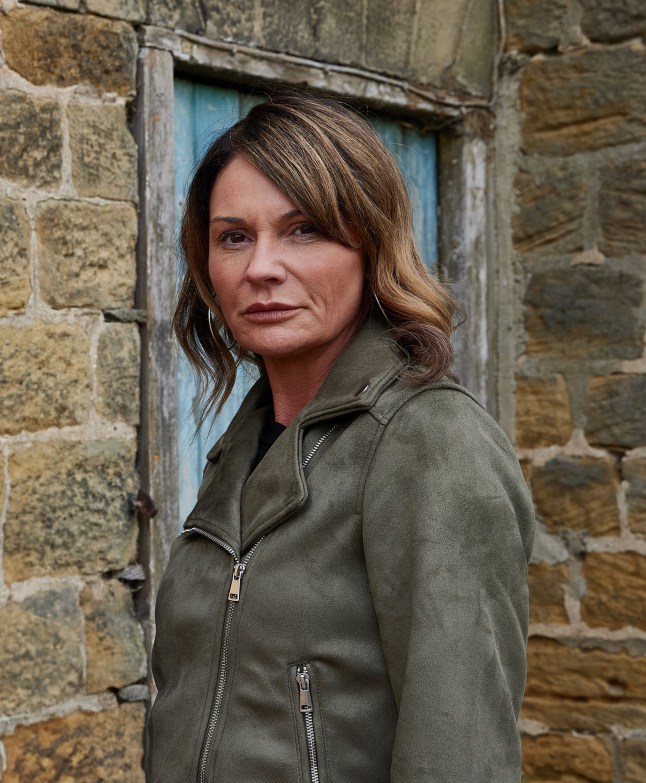 Editorial use only Mandatory Credit: Photo by ITV/Amy Brammall/REX/Shutterstock (14130913b) Emmerdale - Ep 9807 Thursday 12th October 2023 The stakes are high for Chas Dingle, as played by Lucy Pargeter. 'Emmerdale' TV Show, Episodes Ep 9797-9814, UK - Oct 2023 Emmerdale, is a British ITV long running soap opera, known as Emmerdale Farm until 1989, set in Emmerdale, a fictional village in the Yorkshire Dales. It was created by Kevin Laffan and was first broadcast on 16 October 1972. It was originally produced by ITV Yorkshire and is still filmed in their Leeds studios.