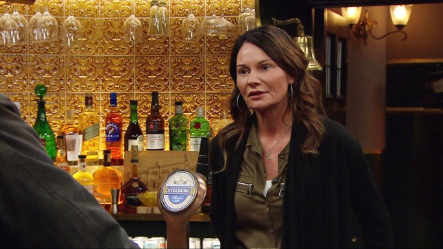 Editorial use only Mandatory Credit: Photo by ITV/Mark Bruce/REX/Shutterstock (14346989i) Emmerdale - Ep 9929 & Ep 9930 Thursday 29th February 2024 Chas Dingle, as played by Lucy Pargeter, reveals to her family the cause of her cancer is the faulty BRCA2 gene, and Cain Dingle, Caleb Miligan and Aaron Dingle, as played by Danny Miller, are blindsided to learn there's a high likelihood they could have it too and are further rocked with the realisation they could pass it on to their children. 'Emmerdale' TV Show, Episodes 9914- 9931, UK - Feb 2024 Emmerdale, is a British ITV long running soap opera, known as Emmerdale Farm until 1989, set in Emmerdale, a fictional village in the Yorkshire Dales. It was created by Kevin Laffan and was first broadcast on 16 October 1972. It was originally produced by ITV Yorkshire and is still filmed in their Leeds studios.