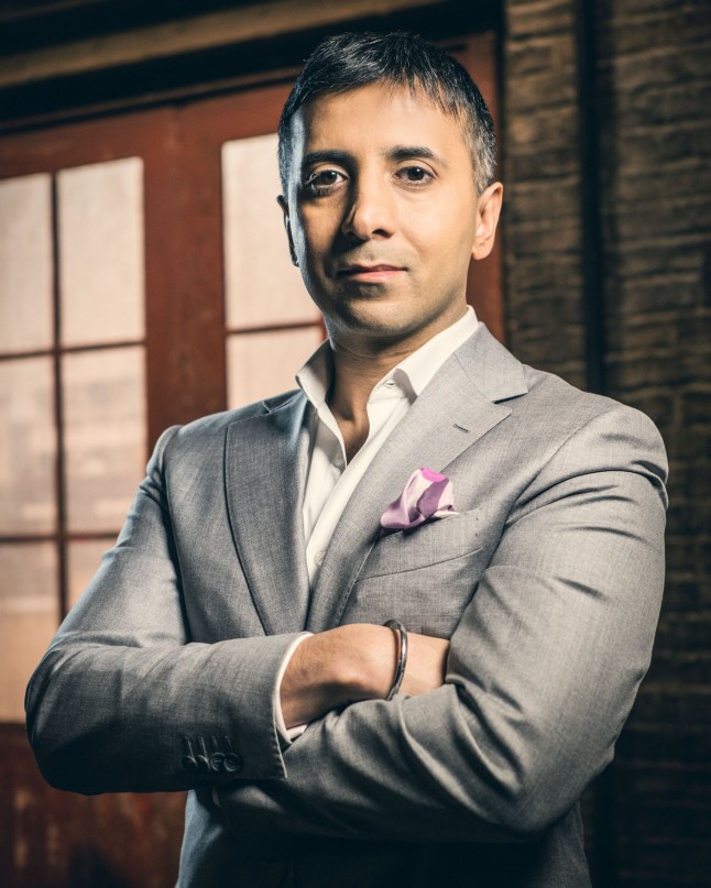 Programme Name: Dragons' Den - TX: n/a - Episode: n/a (No. n/a) - Picture Shows: Tej Lalvani - (C) BBC - Photographer: Andrew Farrington
