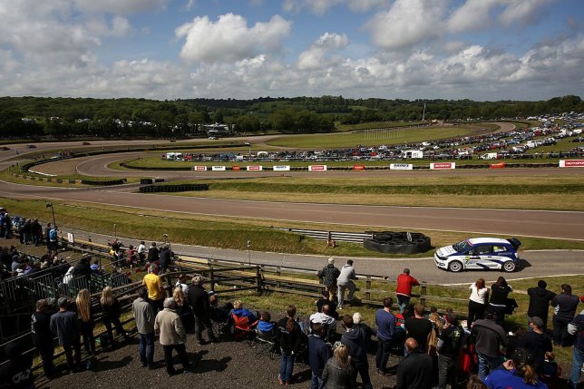 CANTERBURY, ENGLAND - MAY 25: A general view of the track during the FIA World Rallycross Championship at Lydden Hill Circuit on May 25, 2014 in Canterbury, England. (Photo by Jordan Mansfield/Getty Images)