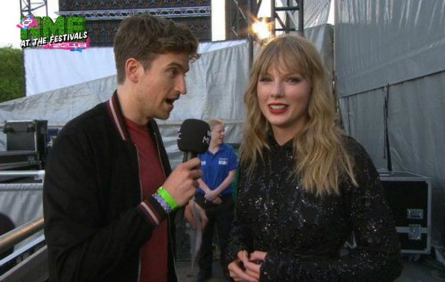 Taylor Swift invites ?genuine friend? Greg James to her wedding live on-air Picture: BBC Radio 1 METROGRAB