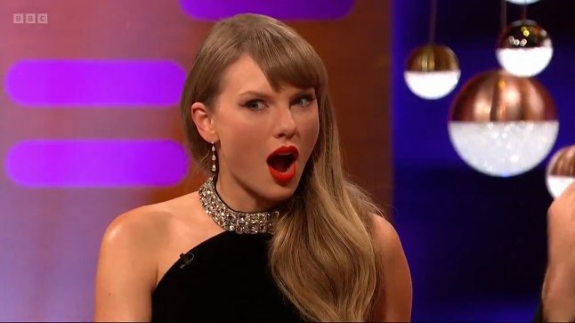 Taylor Swift Graham Norton grabs