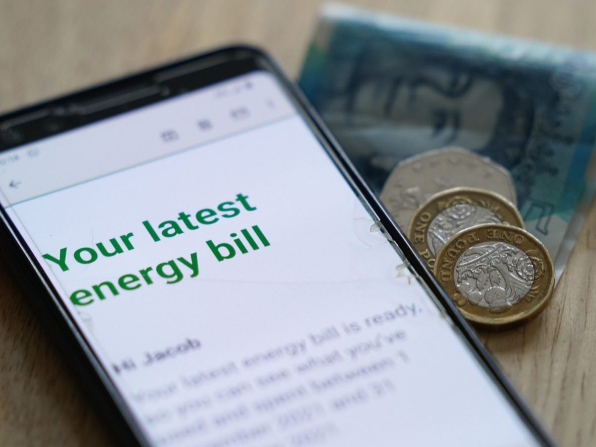File photo dated 03/02/22 of an online energy bill. Energy suppliers are holding ?3 billion of households' money built up by direct debit but not used over the winter, a survey for comparison site Uswitch found. The average home that is in credit has built up almost ?200 with their supplier, according to the poll. Issue date: Tuesday April 14, 2026. PA Photo. Photo credit should read: Jacob King/PA Wire