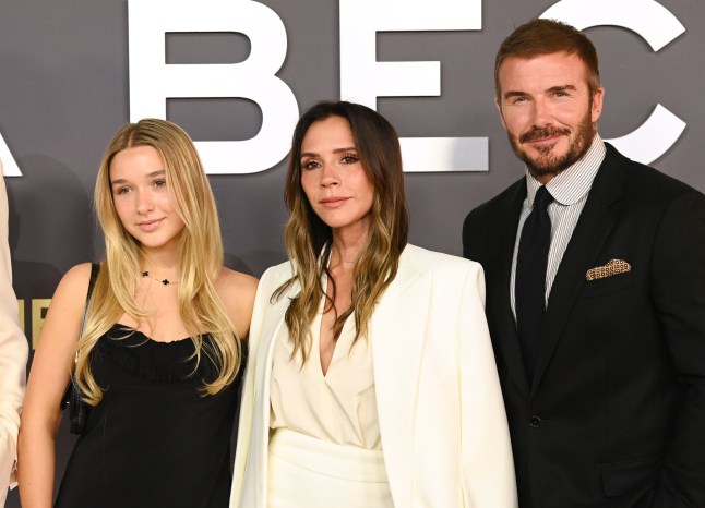 Mandatory Credit: Photo by David Fisher/Shutterstock (15522861cd) Harper Beckham and Victoria Beckham 'Victoria Beckham' TV Show World Premiere, London, UK - 08 Oct 2025
