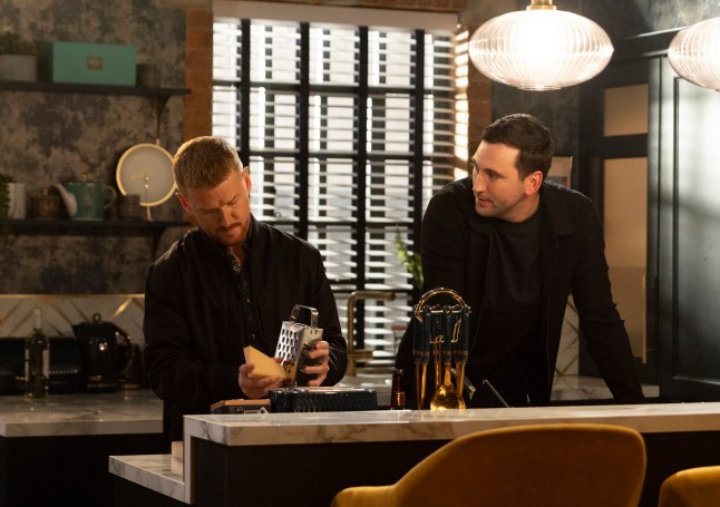 FROM ITV STRICT EMBARGO - No Use Before Tuesday 16th June 2026 Coronation Street - Ep 11884 Monday 22nd June 2026 As Todd Grimshaw [GARETH PIERCE], Summer Spellman [HARRIET BIBBY], Gary Windass [MIKEY NORTH] and Maria Connor [SAMIA LONGCHAMBON] arrive for the dinner party tensions are high as old animosities bubble under. Maria aims some bitchy comments at Sarah Barlow [TINA O???BRIEN], while Kit Green [JACOB ROBERTS] does his best to get Gary on his own, making pointed remarks about people???s propensity to lie. With the dinner party in full flow, Kit serves up the main course, but as Maria raises a toast to the hosts she announces that Gary and Sarah have been conducting an affair for weeks. As everyone reels in shock, will secrets and lies be exposed in a shocking series of flashbacks? And how does the evening end with blood splattered across the table? Picture contact - David.crook@itv.com Photographer - Danielle Baguley This photograph is (C) ITV and can only be reproduced for editorial purposes directly in connection with the programme or event mentioned above, or ITV plc. This photograph must not be manipulated [excluding basic cropping] in a manner which alters the visual appearance of the person photographed deemed detrimental or inappropriate by ITV plc Picture Desk. This photograph must not be syndicated to any other company, publication or website, or permanently archived, without the express written permission of ITV Picture Desk. Full Terms and conditions are available on the website www.itv.com/presscentre/itvpictures/terms