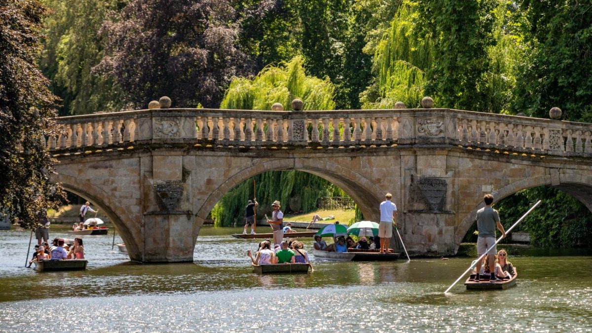 A hot day to start the week in Cambridge where tempreatures reached 31 degrees and it looks set to remain hot for the reast of the week . July 6, 2026. Photo released 06/07/2026