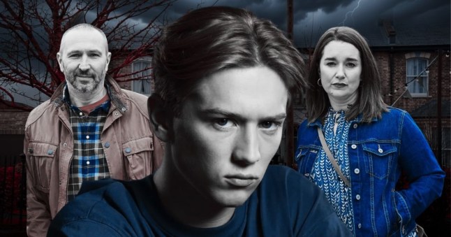 A composite image of Vicki Fowler and Ross and Joel Marshall