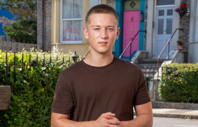 A press picture of Max Murray as Joel Marshall in EastEnders