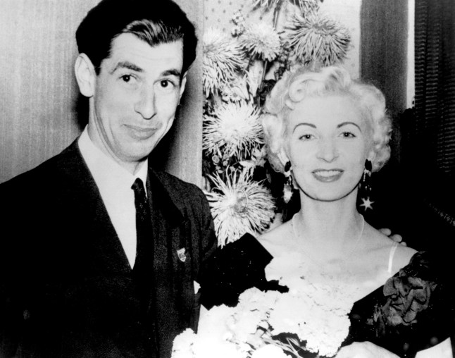 File photo previously issued on 01/01/55 of David Blakely (left), the racing driver who was killed by Ruth Ellis (right) in 1955. The last woman hanged in the United Kingdom will be granted a conditional pardon. Ruth Ellis was executed on July 13 1955 after being convicted of murdering David Blakely. Issue date: Wednesday July 08, 2026. PA Photo. Photo credit should read: PA/PA Wire
