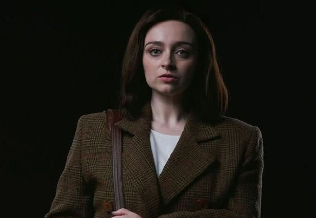 An image of Mollie Gallagher as Clarice Starling