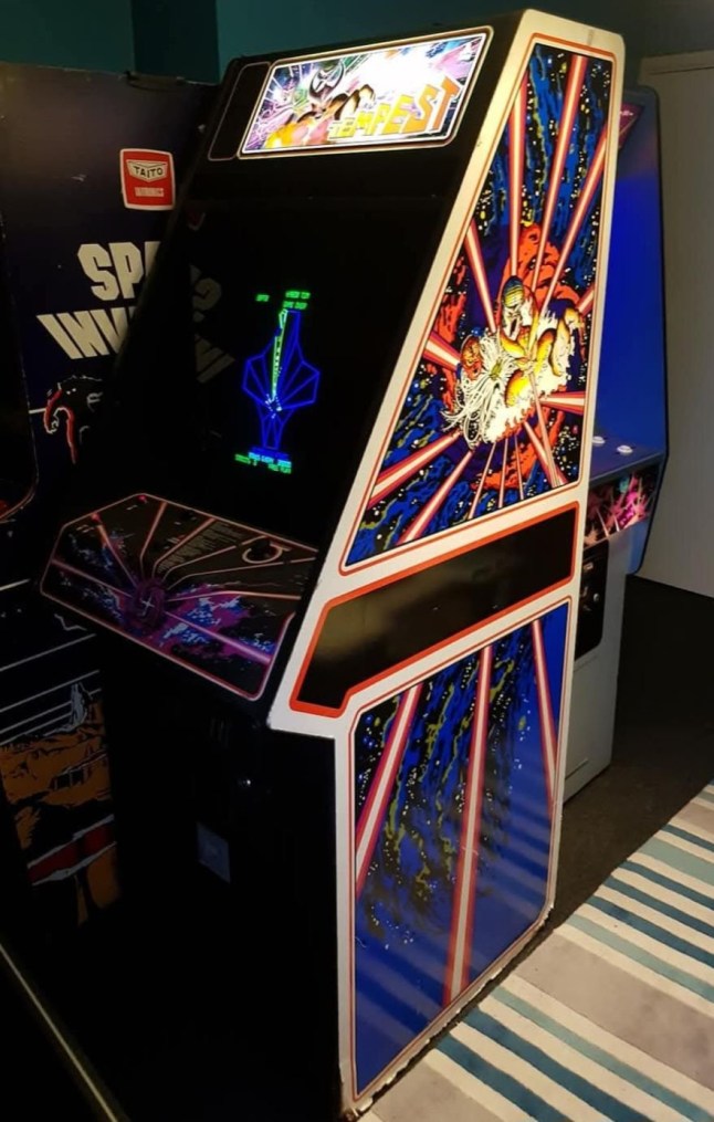 Tempest arcade cabinet