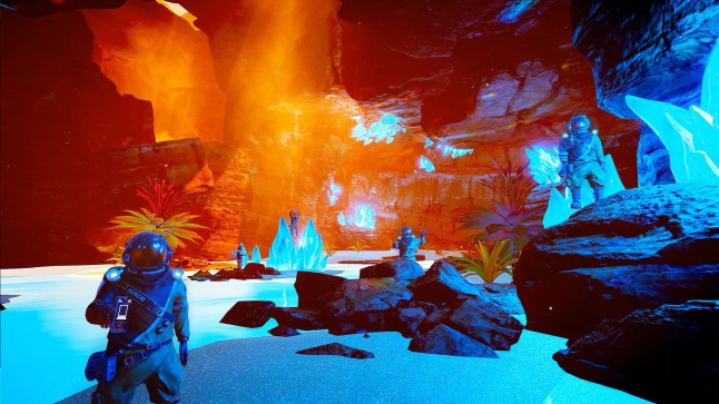 The Planet Crafter screenshot of an alien planet