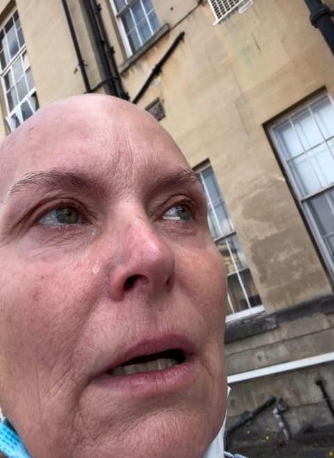 Tracy Shaw in an Instagram video