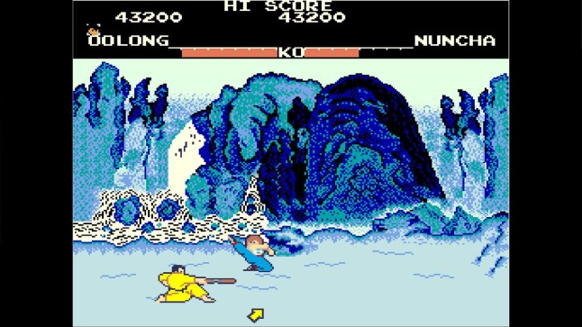 Yie Ar Kung-Fu screenshot of people fighting