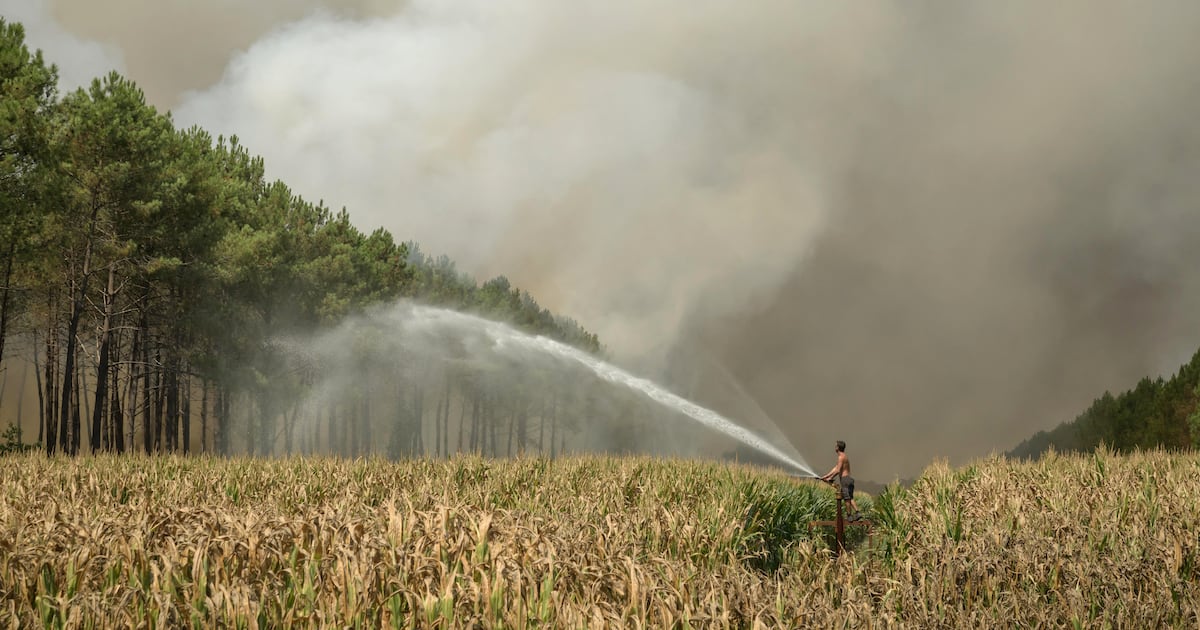 Investigators suspect use of heavy machinery sparked record wildfires in France and Spain – The Irish Times