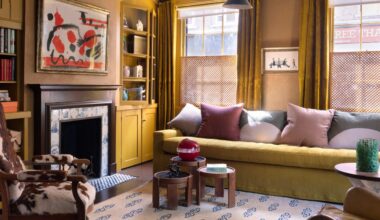 An 18th-century Spitalfields house with intriguing, filmic interiors