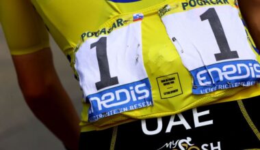 2025 Tour de France: as defending champion Tadej Pogačar used race number 1