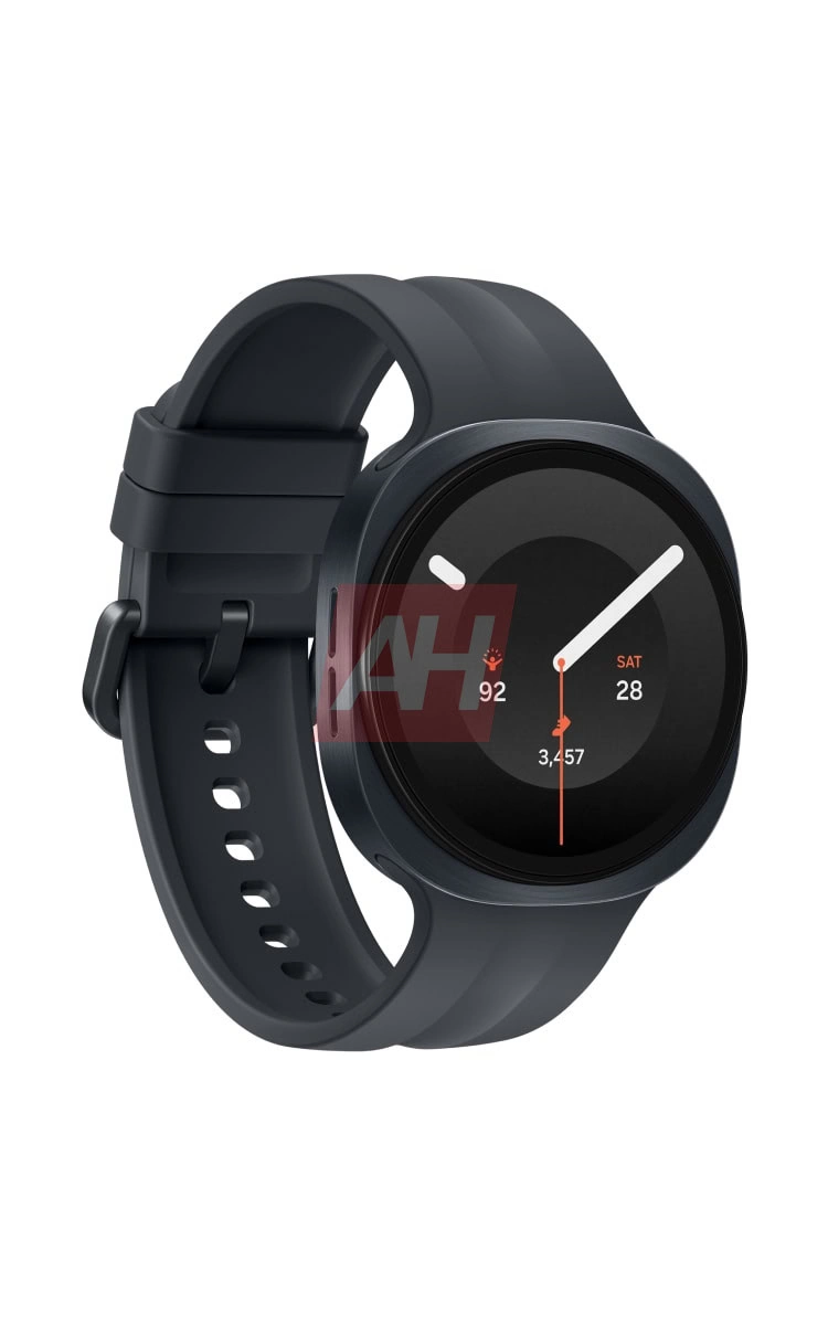 samsung galaxy watch 9 render showing its design from the side