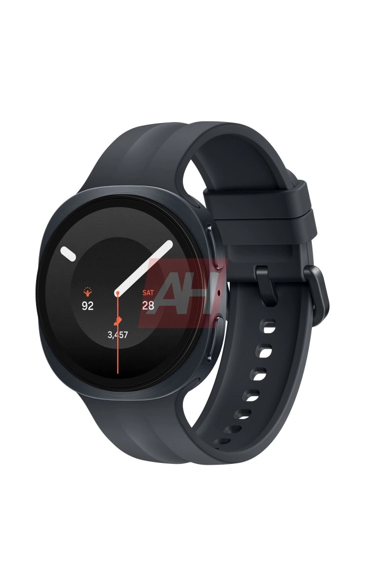 samsung galaxy watch 9 render showing its design from the side