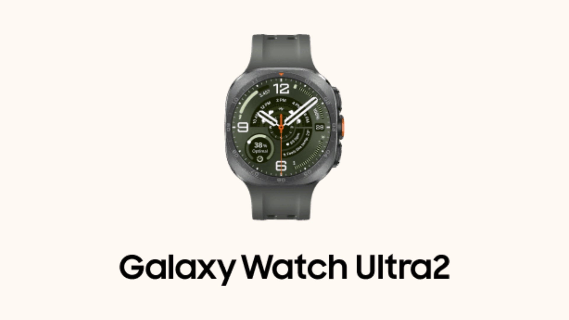Samsung Galaxy Watch Ultra 2 Titanium Silver With Green Band
