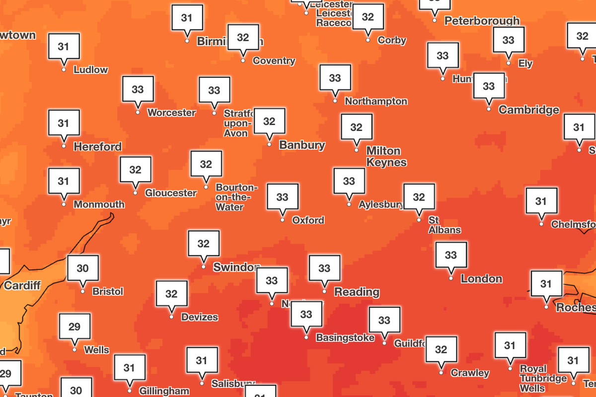 UK braces for third heatwave of the year as temperatures set to hit 34C
