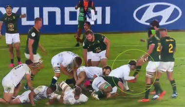 Henry Pollock accused of ‘cheating’ against the Springboks in viral clip