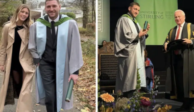 "Extremely proud" - Finn Russell becomes a Doctor
