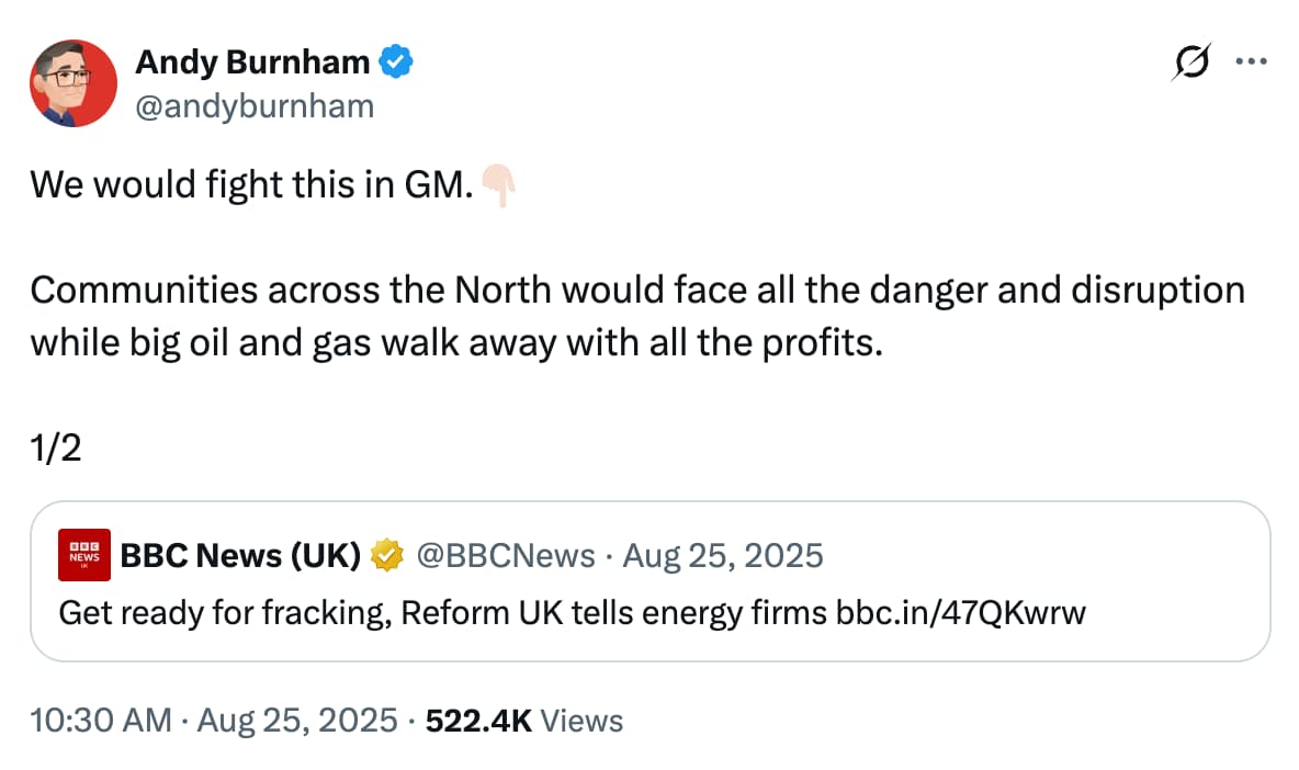 Andy Burnham on X: We would fight this in GM