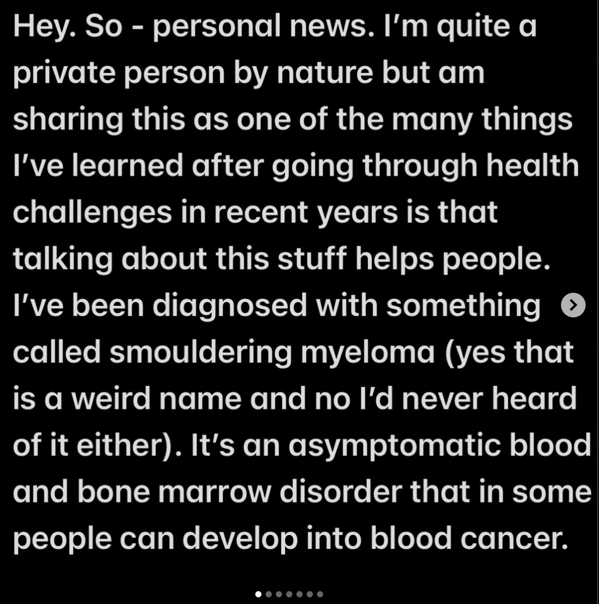 Lauren Laverne shares chronic blood disorder diagnosis