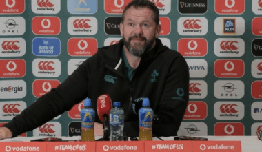 Andy Farrell confirms son qualifies for Ireland