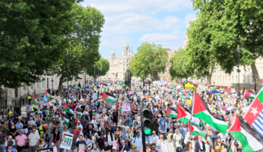 Thousands rally in London in support of Gaza, demand new PM take action | Israel-Palestine conflict News