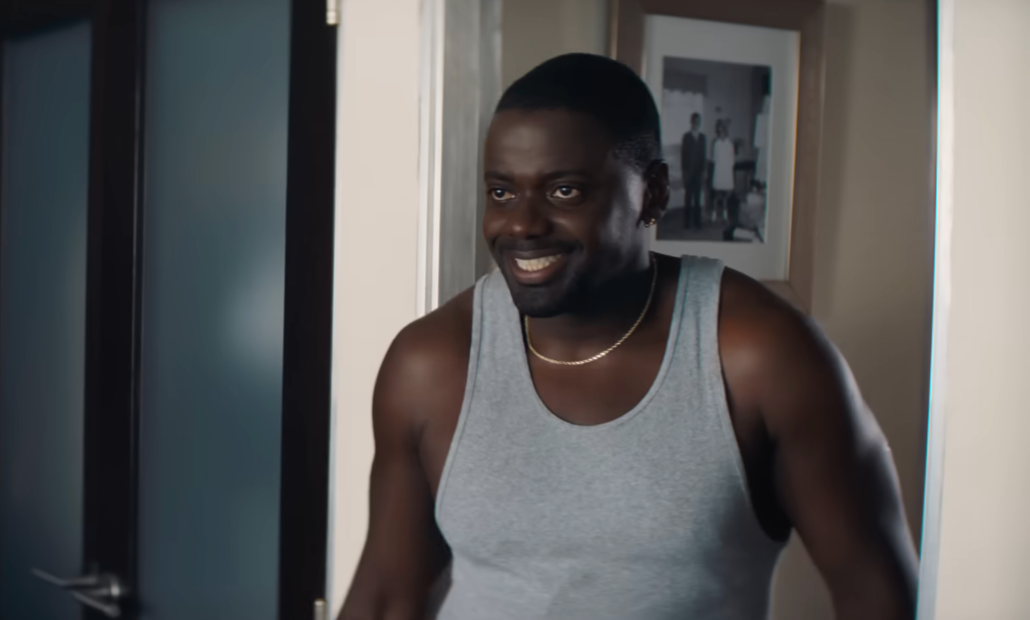 Kaluuya in the trailer for 'Misty Green'