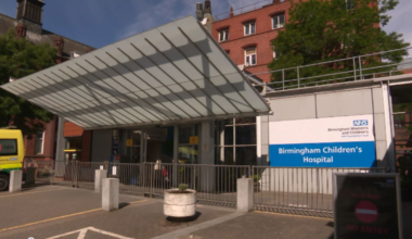 Man dies after falling from Birmingham Children's Hospital