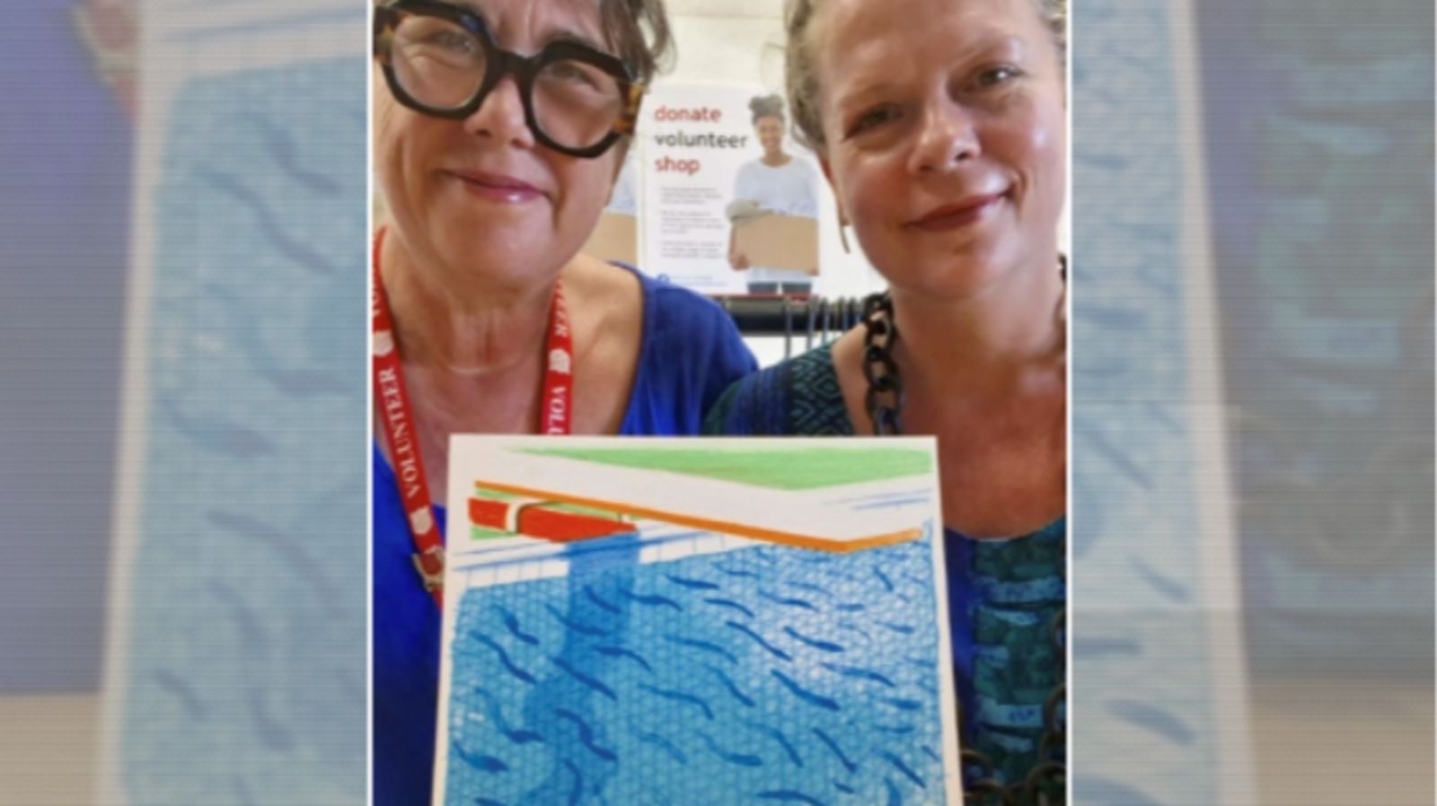 Signed David Hockney print found in Norwich Salvation Army shop sells for more than £41,000