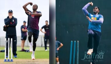 Jofra Archer reacts to Chamindu Wickramasinghe's Bowling Action