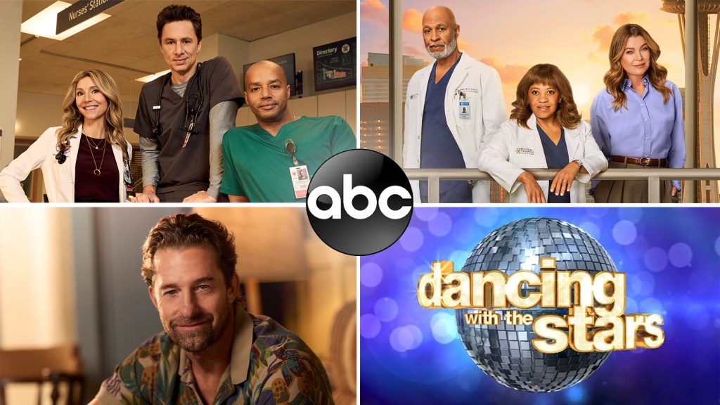 ABC Sets Fall 2026 Premiere Dates: 'Grey's,' 'Scrubs,' '9-1-1' Duo, 'DWTS,' More