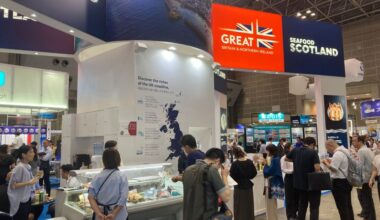 UK seafood exporters can apply for a place on the UK pavilion at the 2026 Japan International Seafood & Technology Expo in Tokyo.
