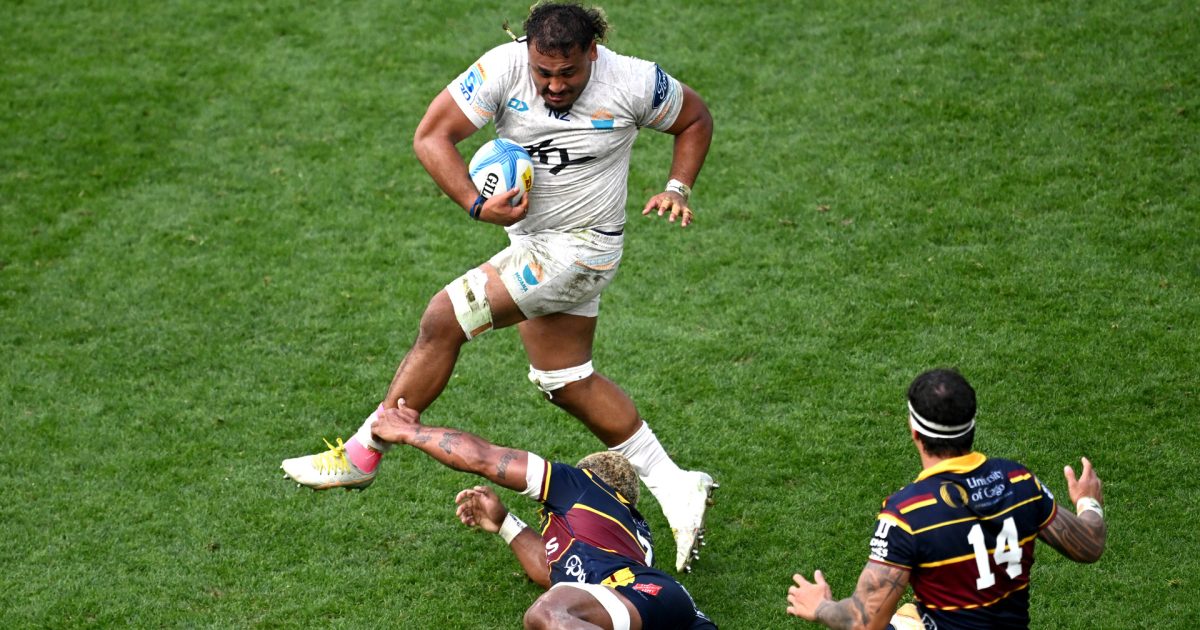 Report: Moana Pasifika's Semisi Tupou Ta'eiloa tipped to make All Blacks squad