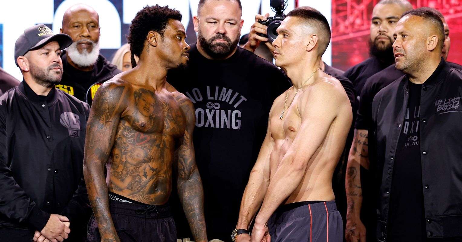 Errol Spence Jr vs Tim Tszyu live scorecard and fight result