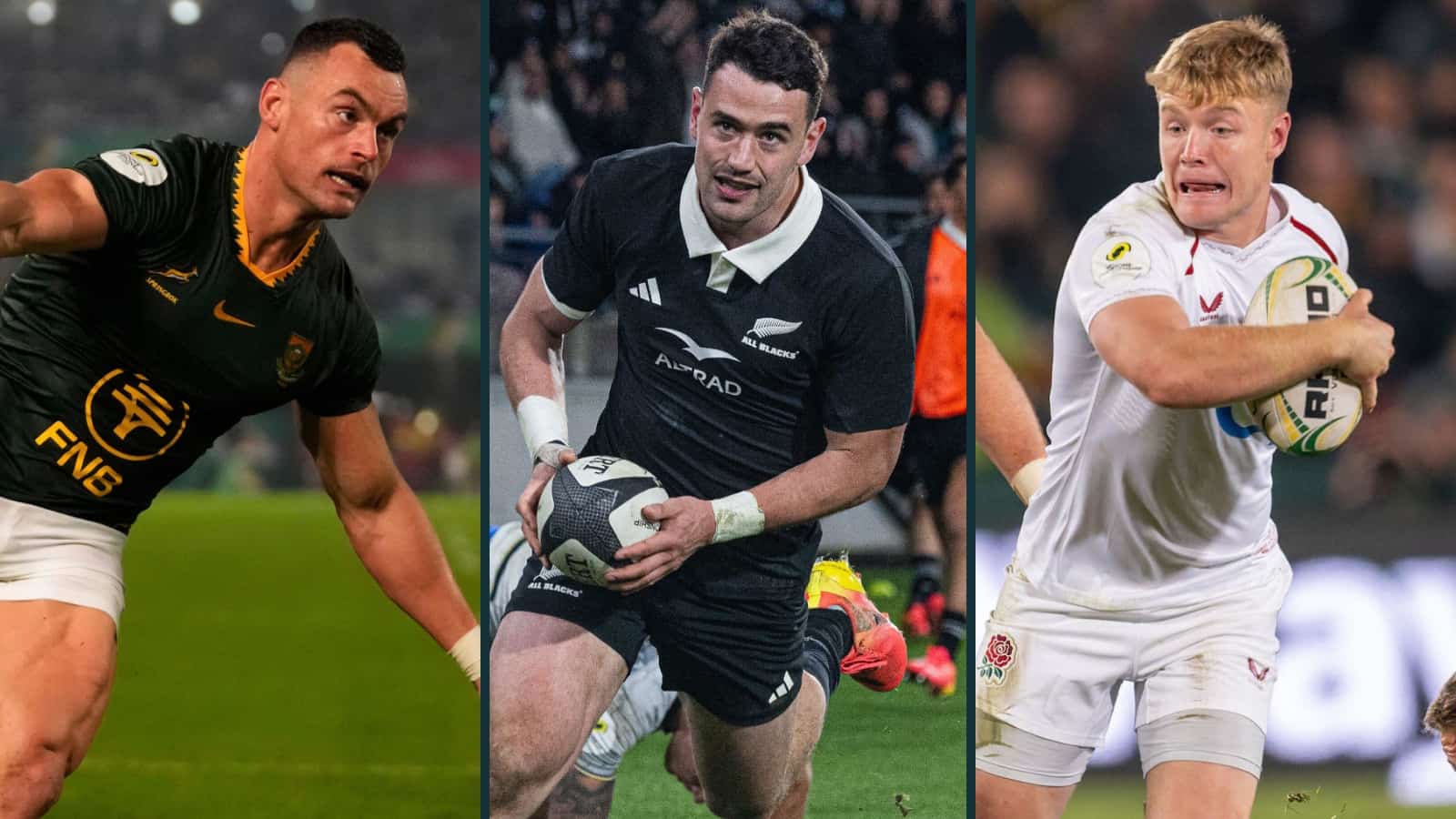 Nations Championship Team of the Month: Five Springboks and record-breaking All Black named
