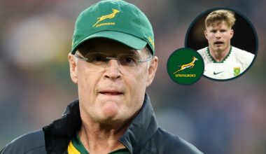 Springboks v Scotland: Rassie Erasmus makes another late change